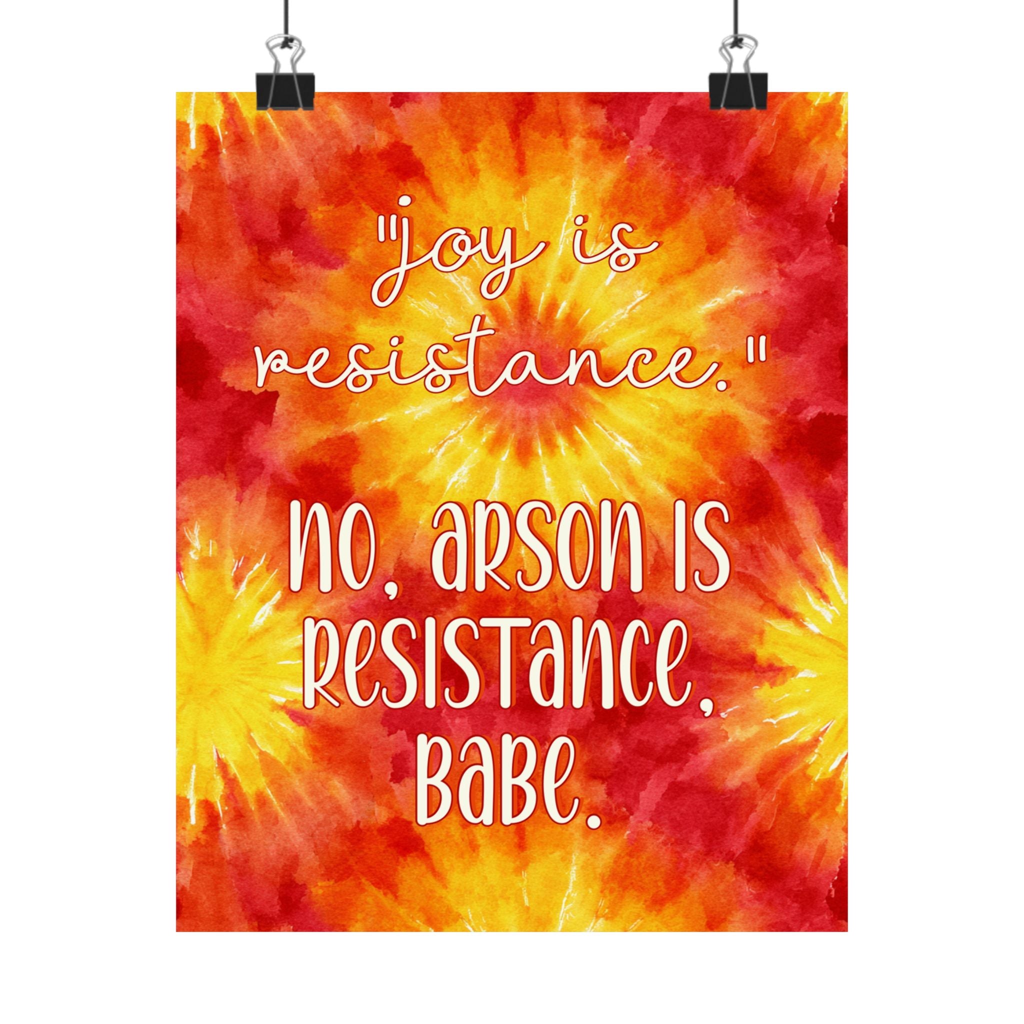 Bespattered Facade "Resistance" Giclée Archival Matte Paper Prints