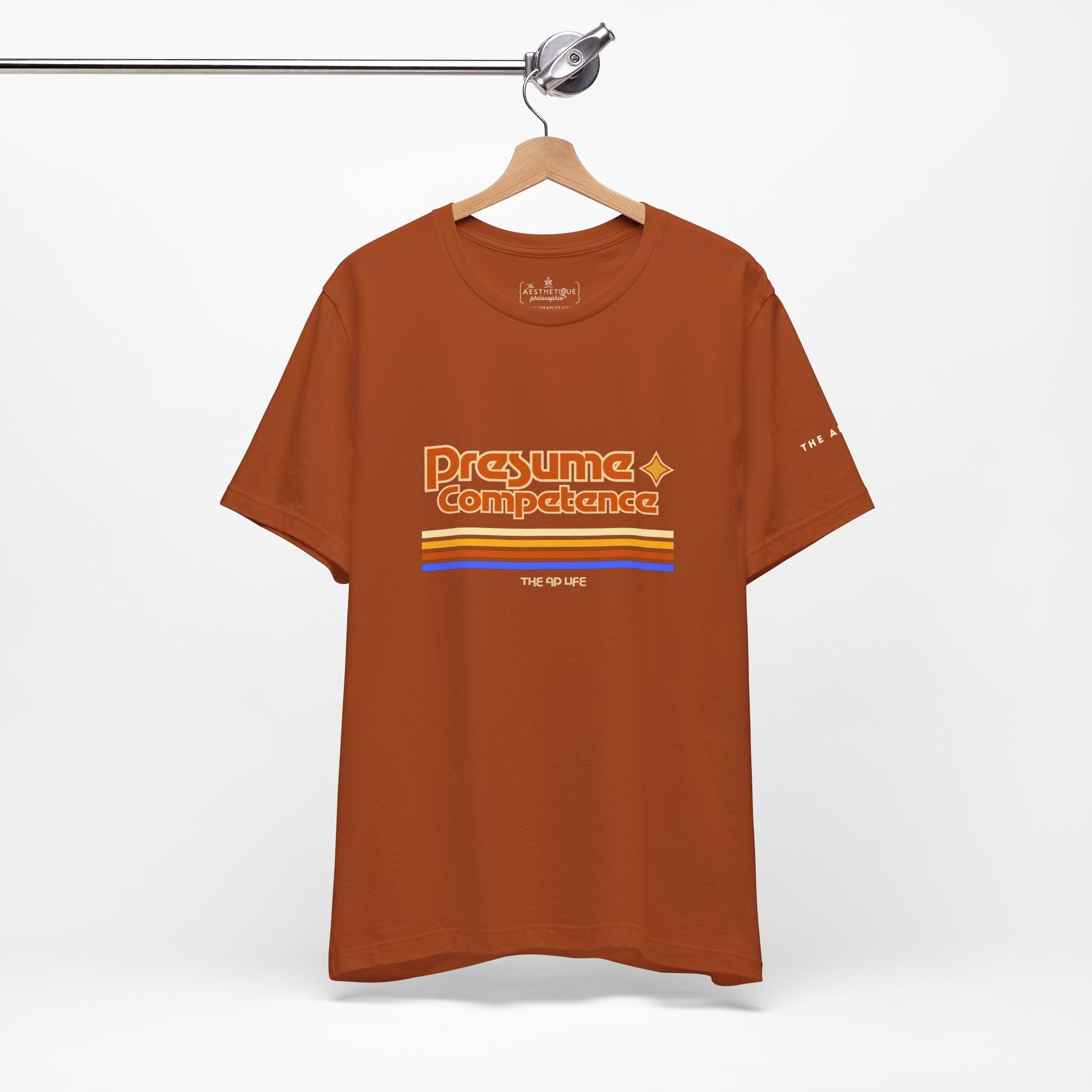 Presume Competence - Adult Unisex Jersey Tee