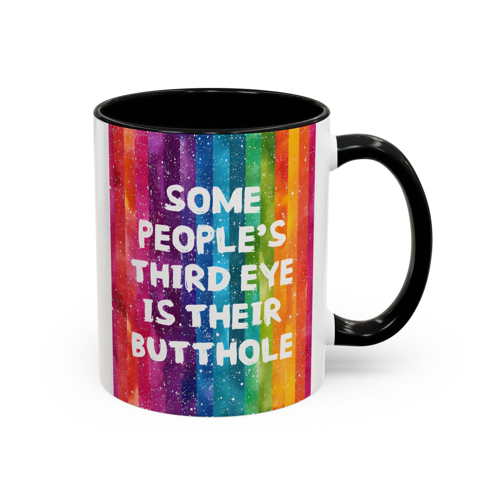 Bespattered Facade All-Seeing Butthole Rainbow Mug | Eight Colors | 11oz or 15oz