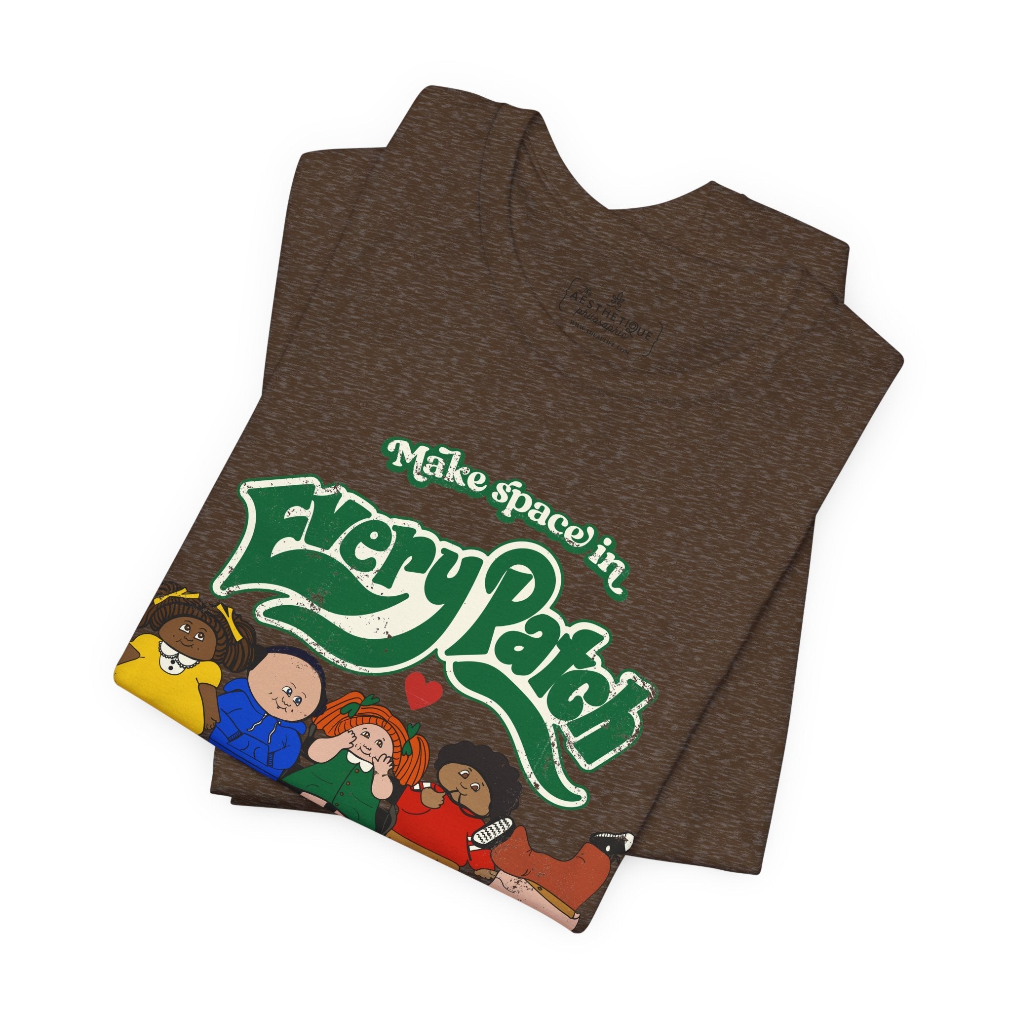 Make Space in Every Patch - Inclusion Matters - Adult Unisex Jersey Tee