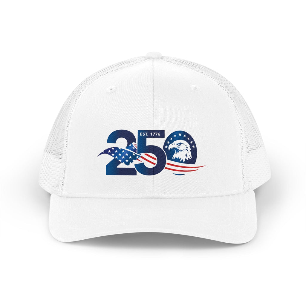 Flag in 250 - Happy Birthday USA Trucker Hat