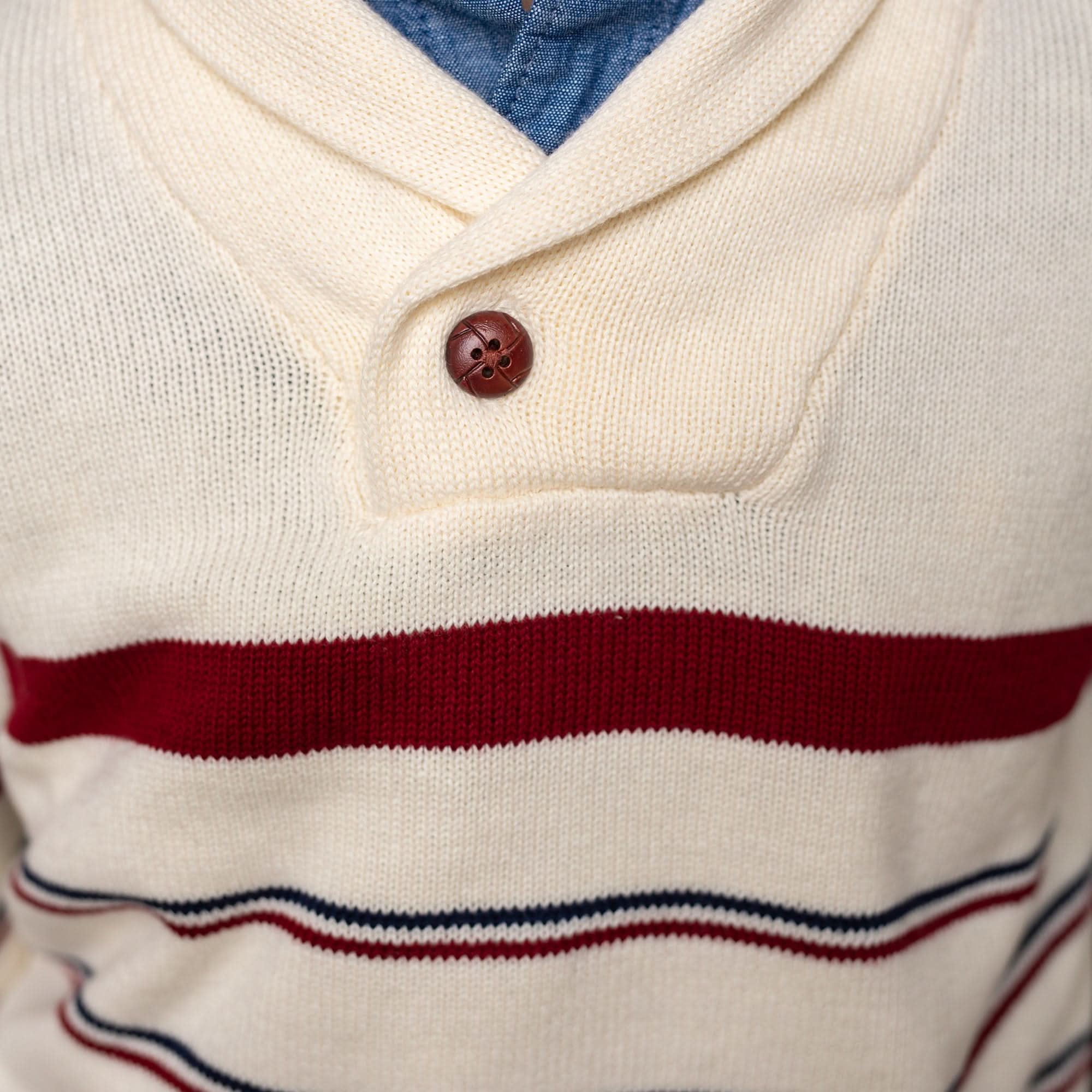 Shawl Collar Organic Sweater