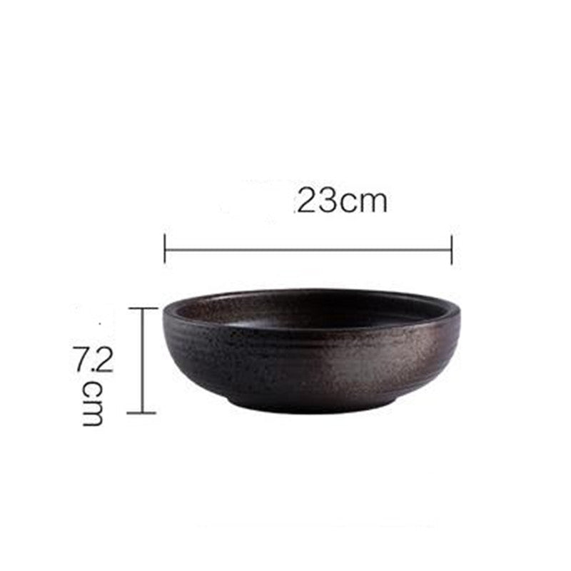 Large Vintage Soup Bowl for Hot Pot and Noodles