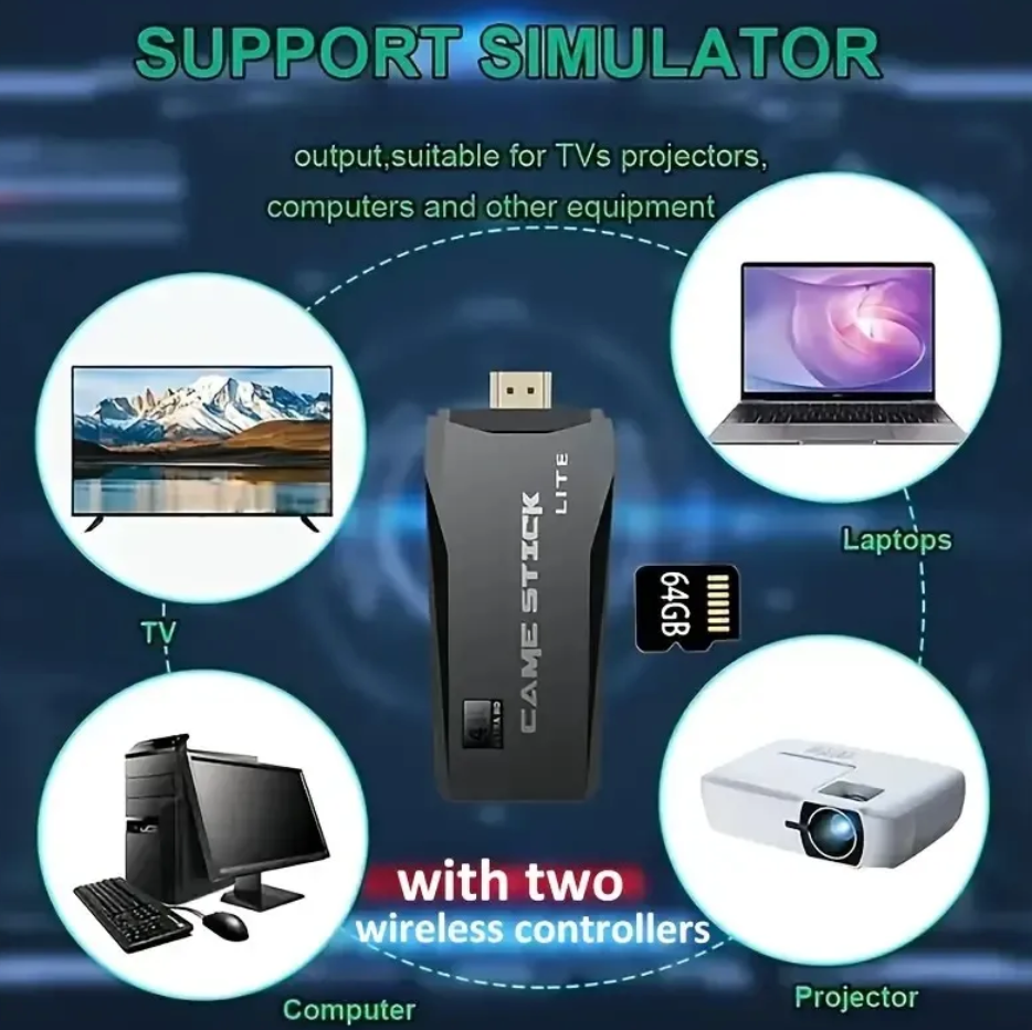 M8 Mini Plug & Play Game Console