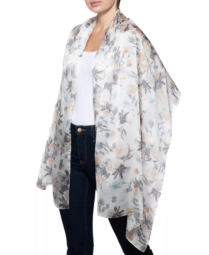Inc International Concepts Floral Reflections Wrap, One Size