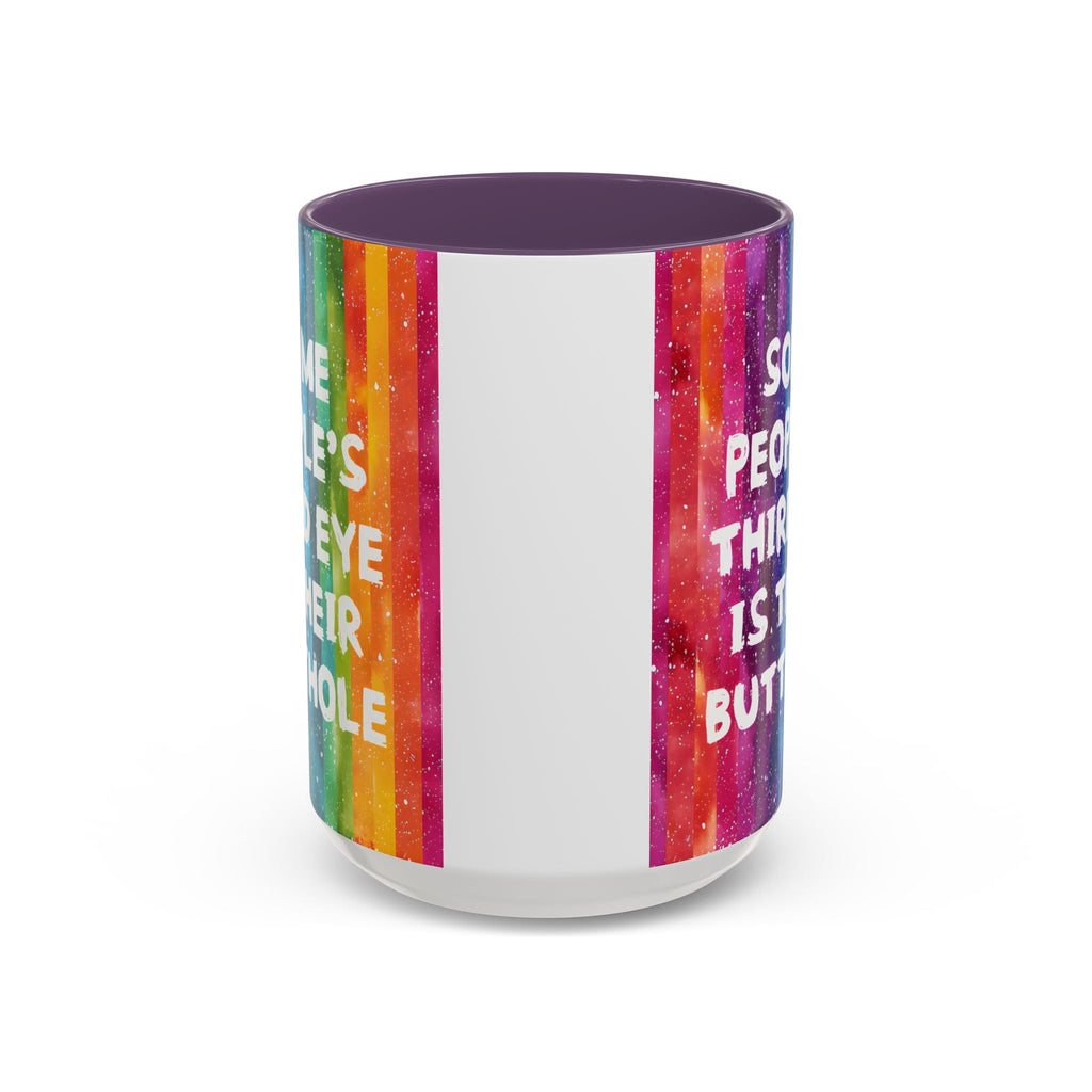 Bespattered Facade All-Seeing Butthole Rainbow Mug | Eight Colors | 11oz or 15oz