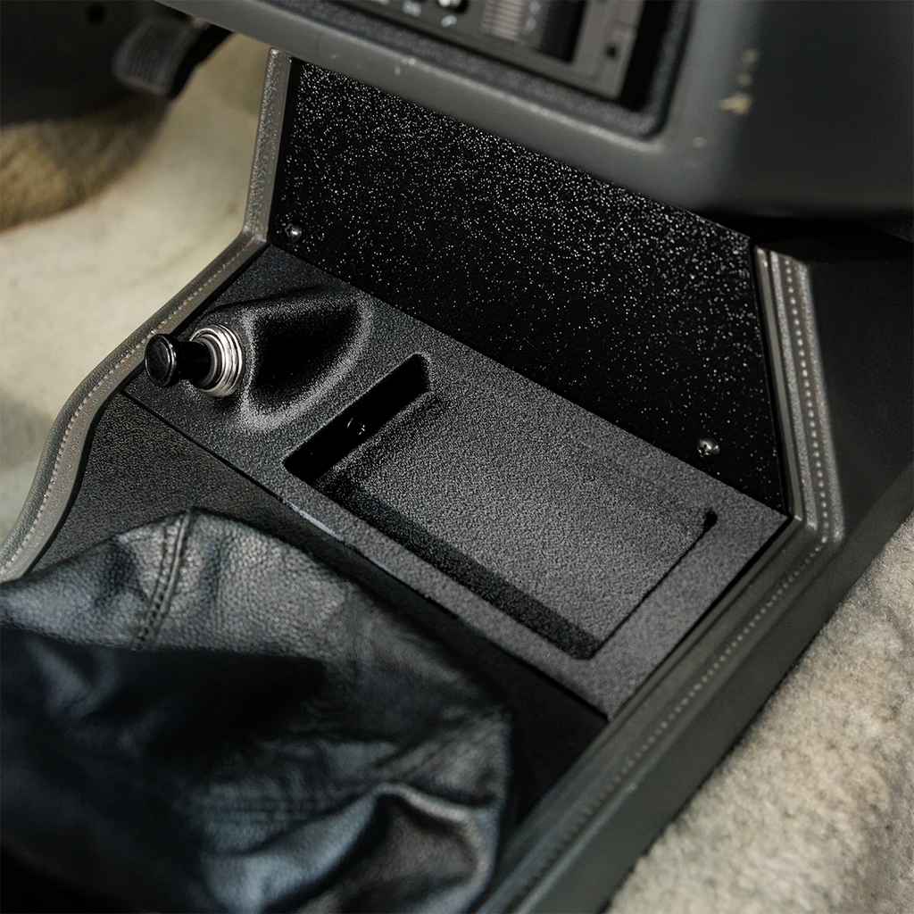 Ash Tray Panel with Storage for 1979 - 1986 Ford Mustang