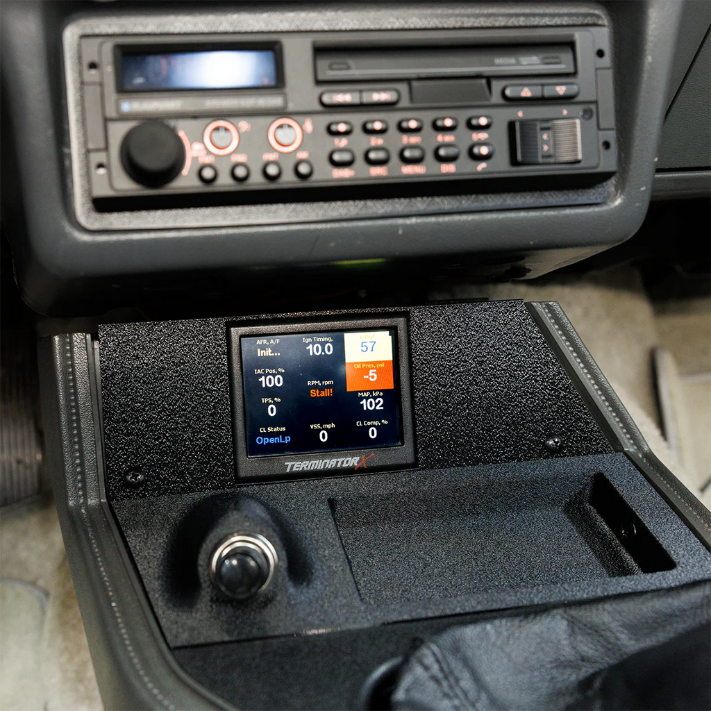 Holley EFI 3.5" Screen Center Console Mount for 1979 - 1986 Ford Mustang