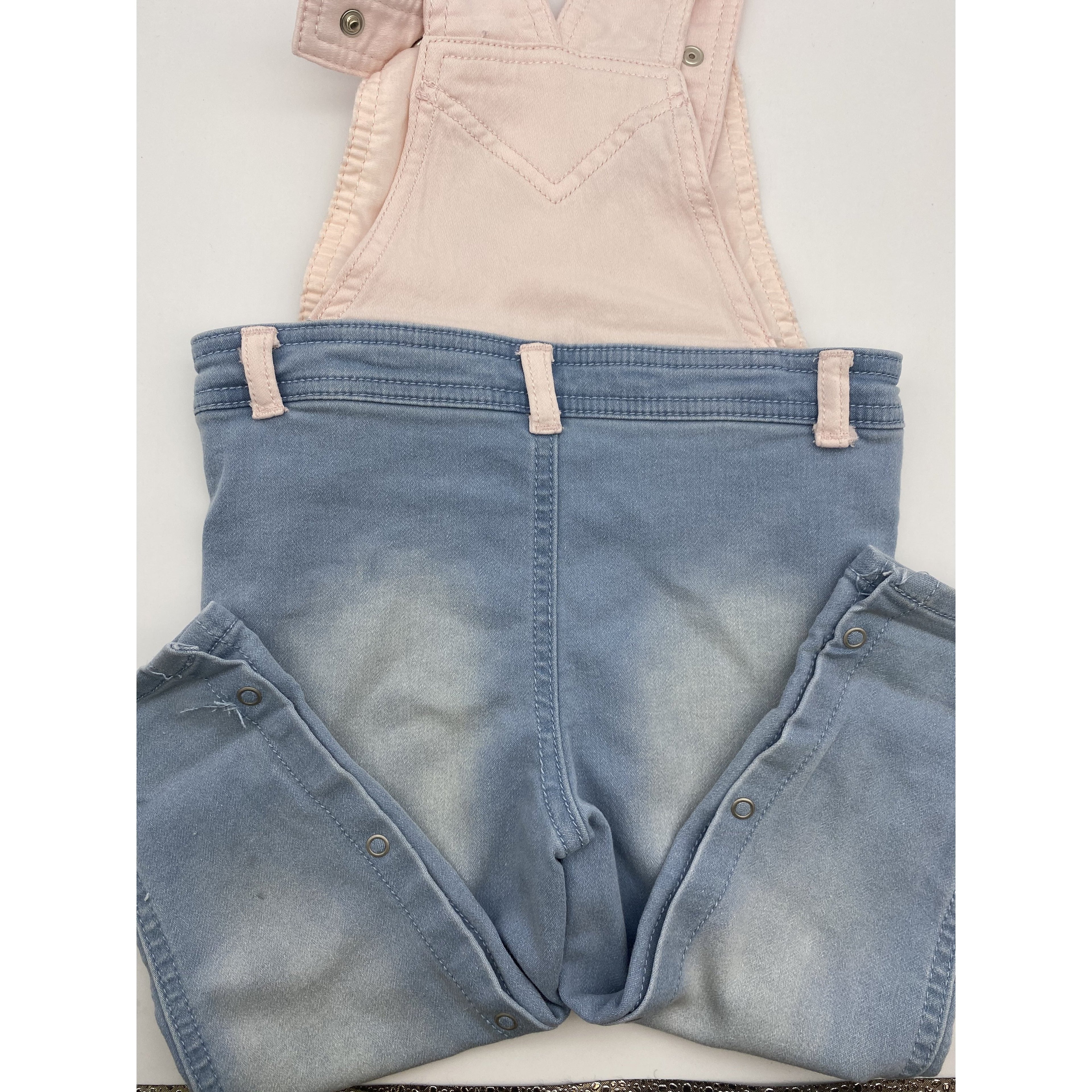 First Impressions Baby Girl Embellished Overalls,Size 24 Months