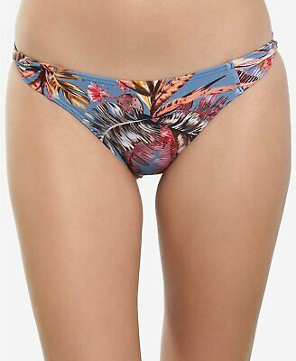 ONeill Printed Side-Tab Cheeky Bikini Bottoms
