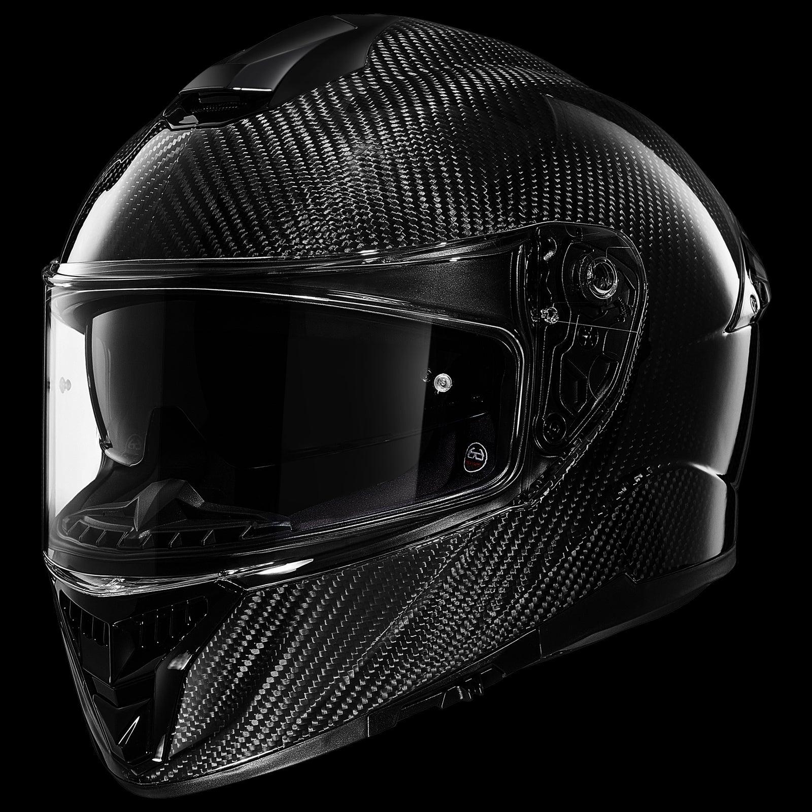 ILM Full Face Motorcycle Carbon Fiber Helmet Model 861C