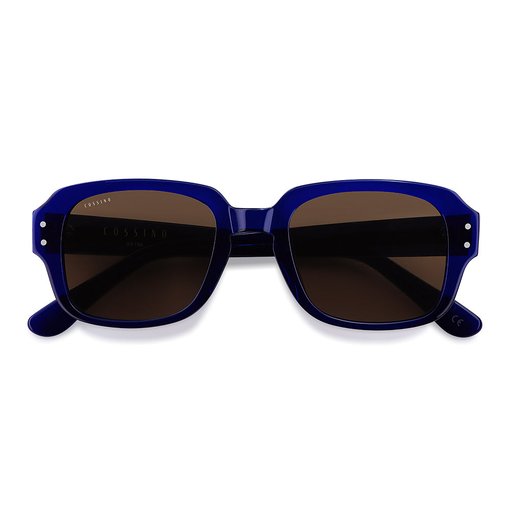 Mas 50mm Soft Edge Sunglasses | Navy