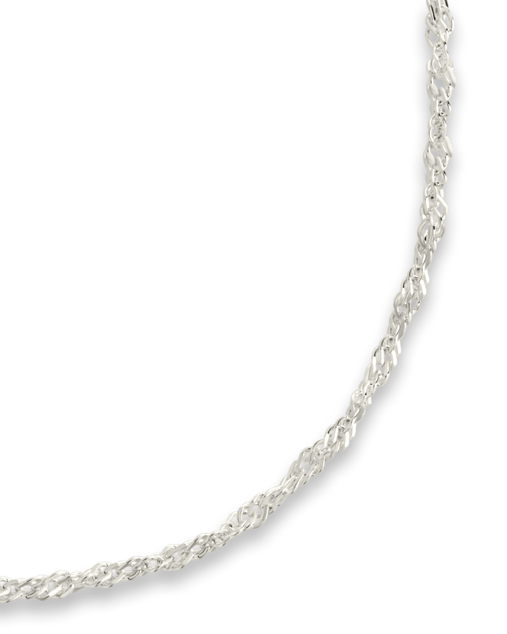 Sterling Silver Janina Delicate Twisted Chain Bracelet