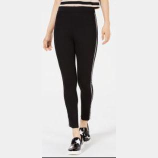Almost Famous Juniors Shine Striped Leggings