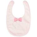 First Impressions Baby Bowtie Bib - Faded Pink, One Size