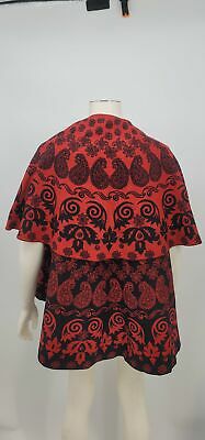 Womens Reversible Printed Cold Weather Shawl Wrap One Size