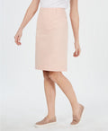 Jm Collection Petite Rivet-Waist Pencil Skirt, Size PS