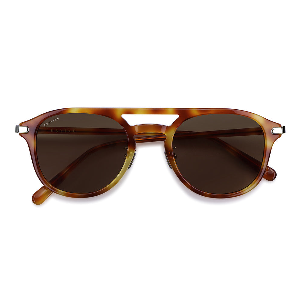 Coast 50mm Double Bridge Sunglasses | Tortoiseshell