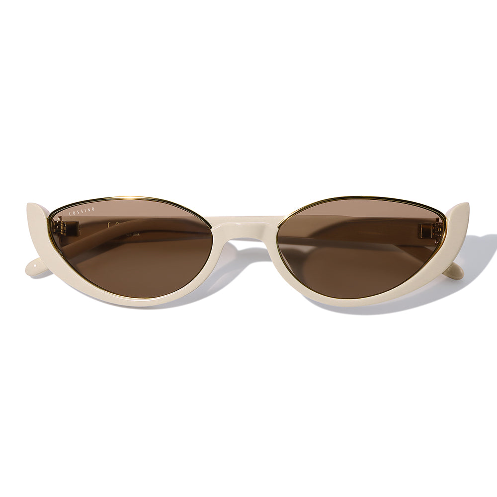 Amor 54mm Cat Eye Sunglasses | Cream