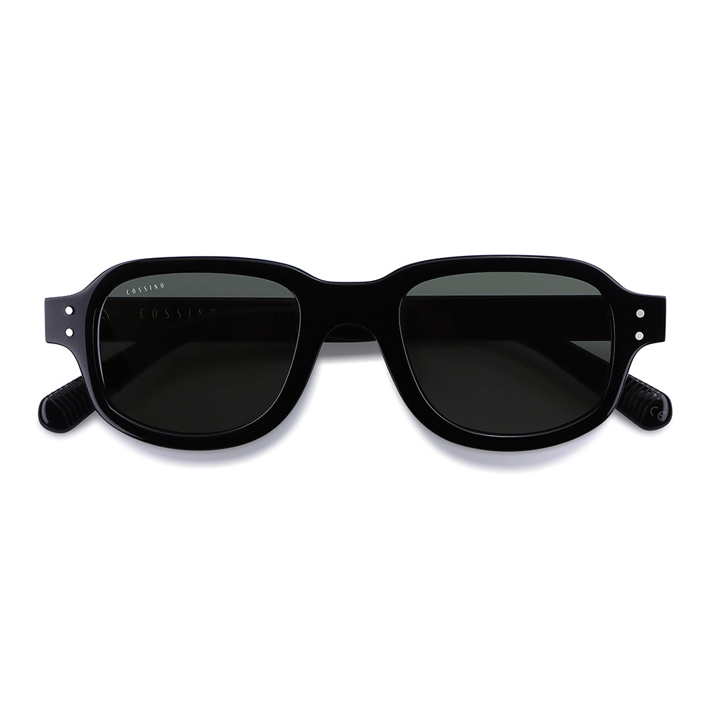 Tres 48mm Rectangle Sunglasses | Black