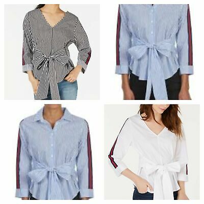 Almost Famous Juniors Tie-Front Top