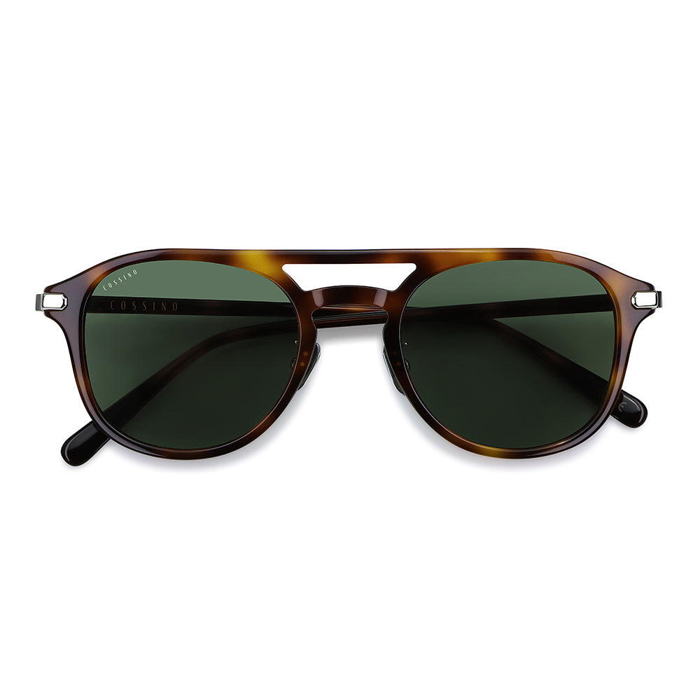 Coast 50mm Double Bridge Sunglasses | Havana