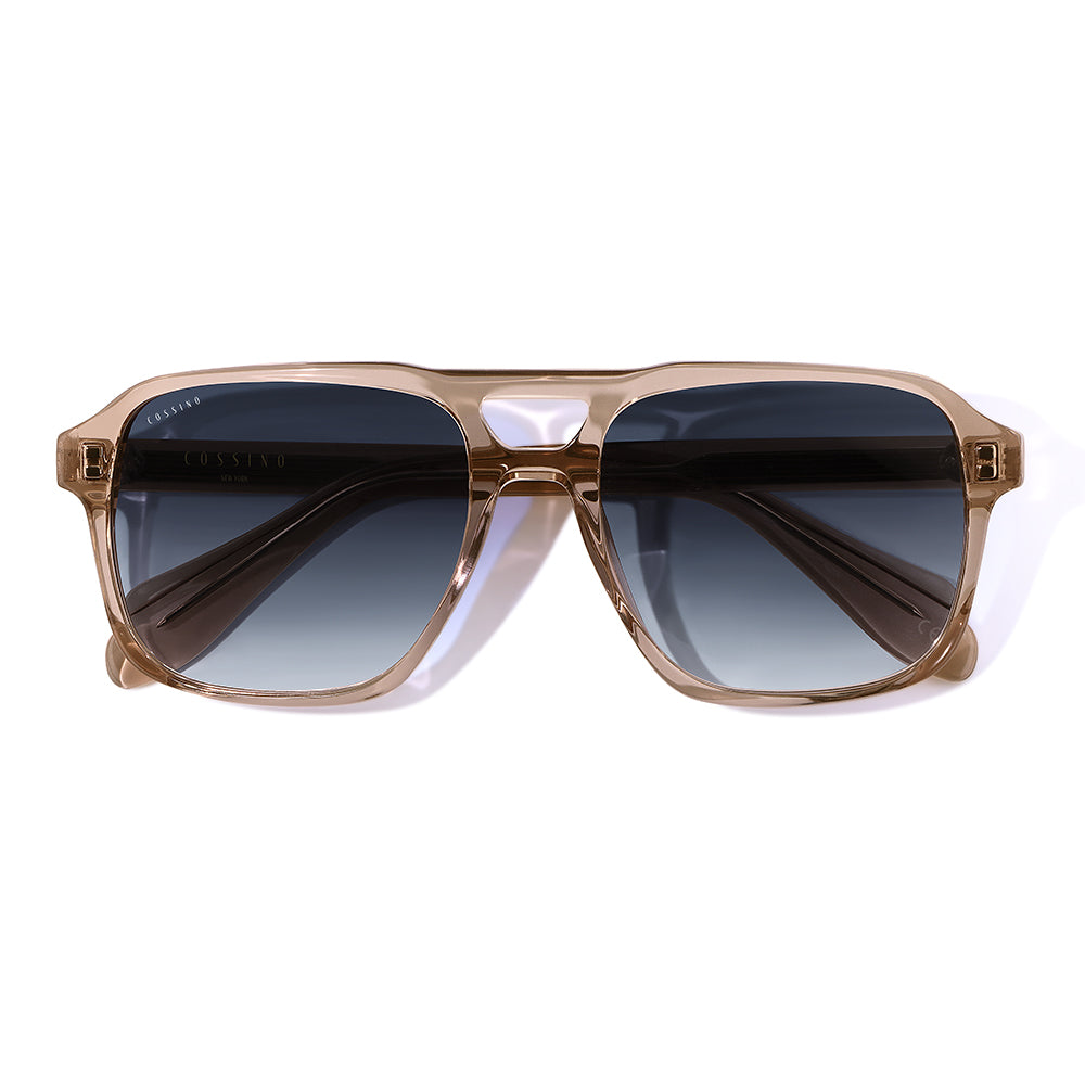 Versailles 56mm Aviator Sunglasses | Champagne