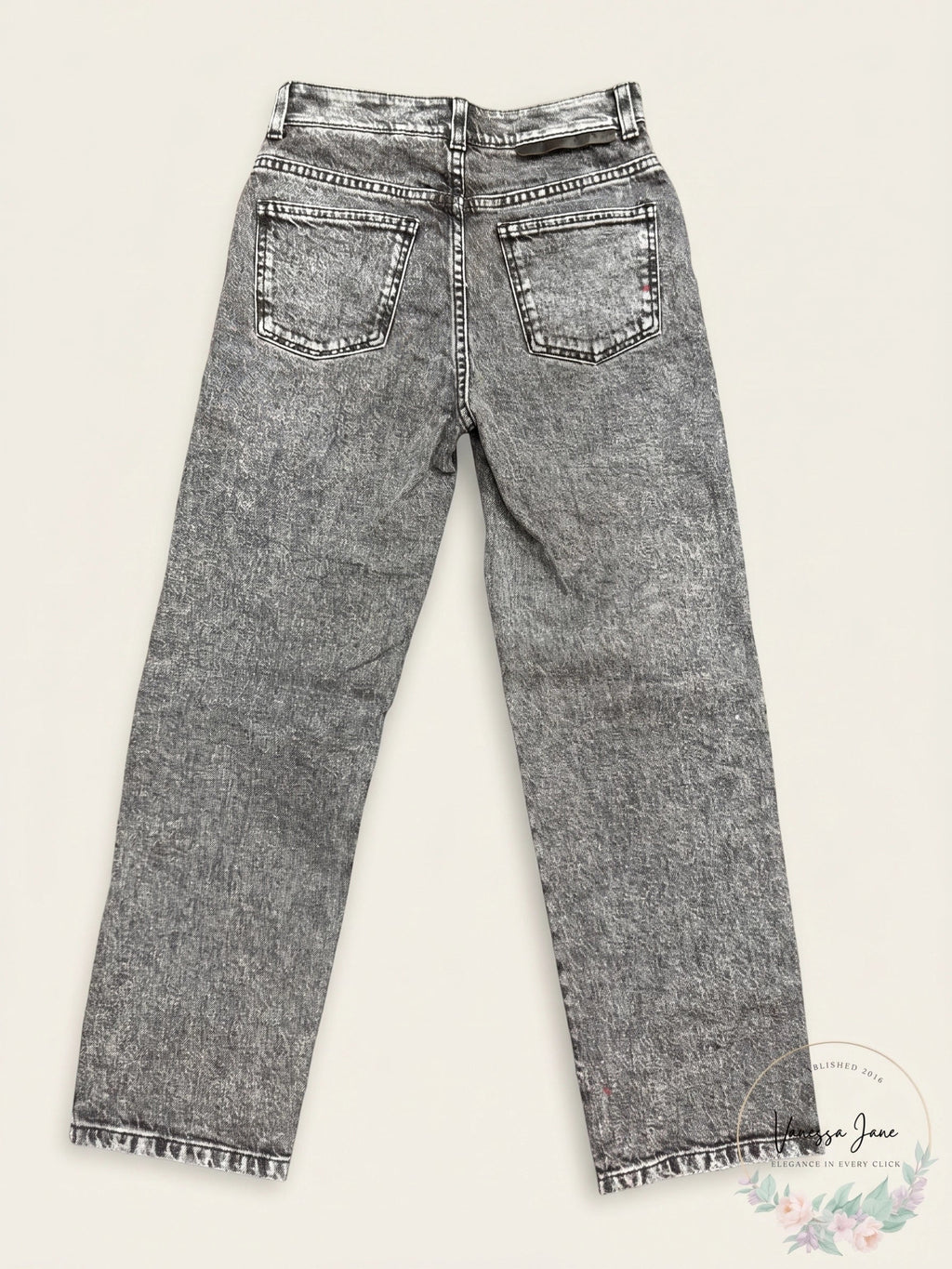 Stella McCartney Cropped high-rise jeans, Size 24