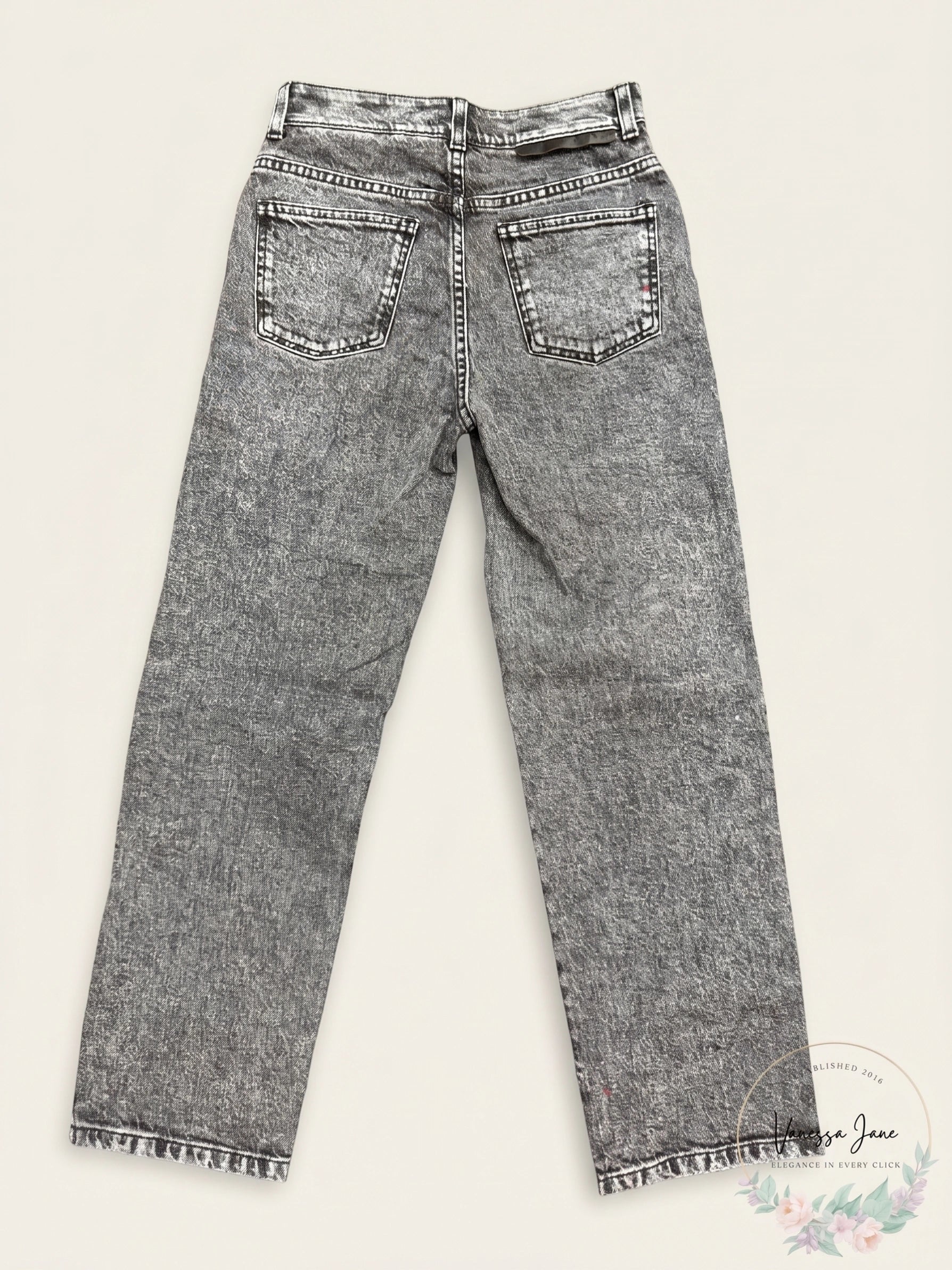 Stella McCartney Cropped high-rise jeans, Size 24