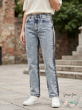 Stella McCartney Cropped high-rise jeans, Size 24