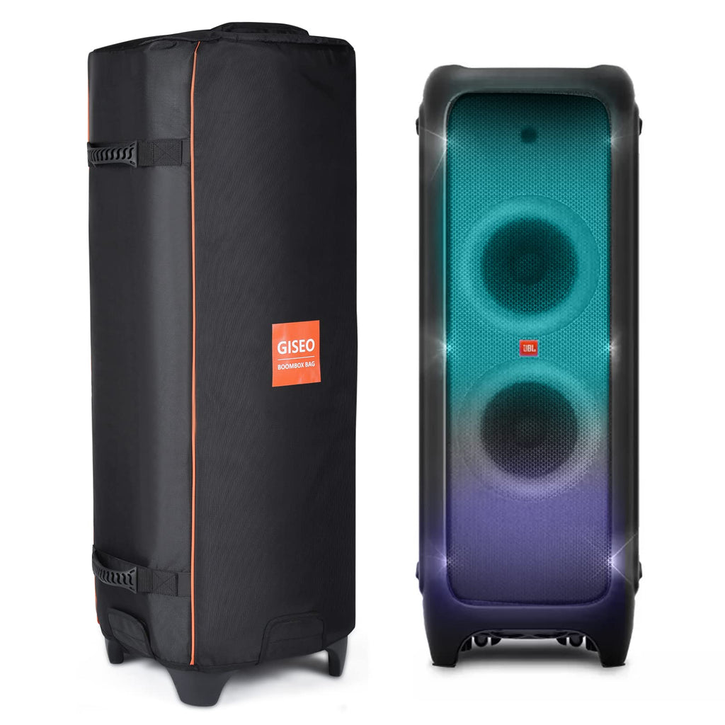 Speaker Bag Rugged Speaker Bag Carry Case Compatible with JBL Party Box Series Portable Speaker Carry Tote Bag Backpack (for JBL partybox 1000 Bag)