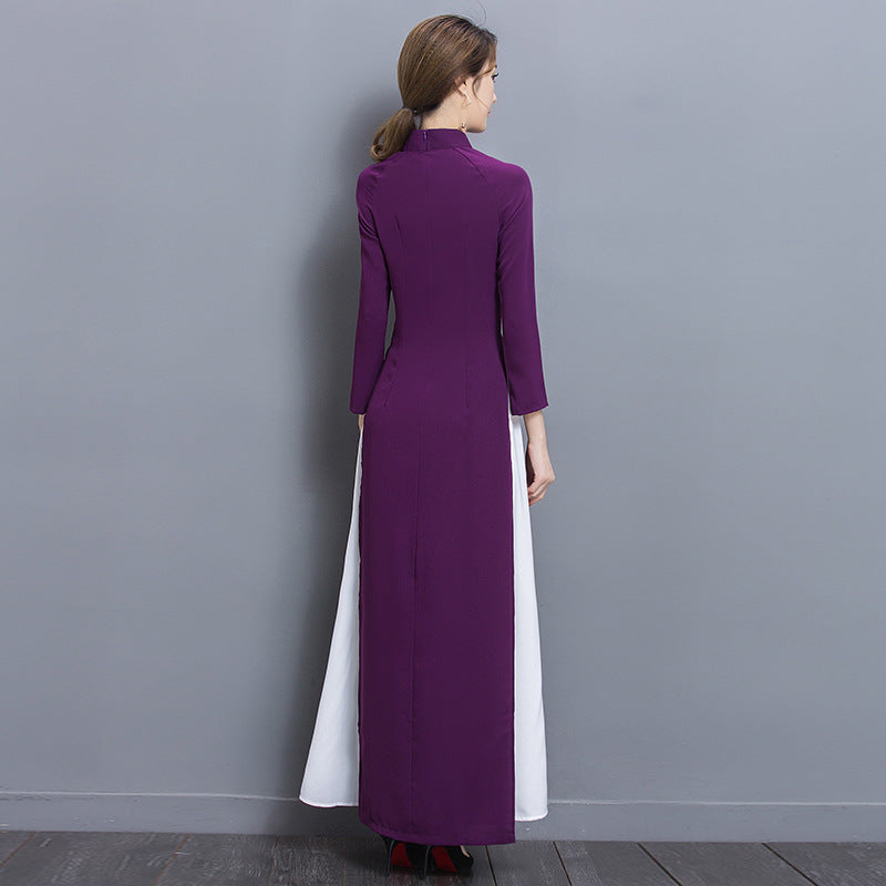 Improved Cheongsam, Tea Dress, Vintage Dress