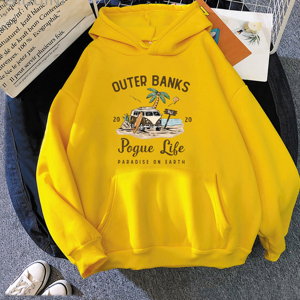 Outer Banks Pogue Life Graphic Hoody for Women