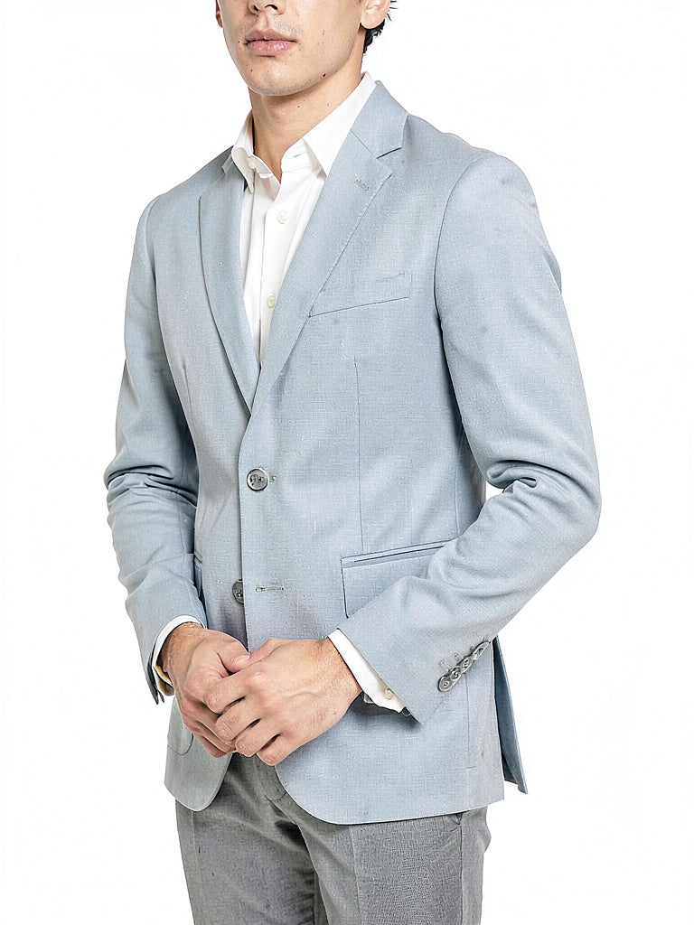 Calvin Klein Men X-Fit Slim-Fit Stretch Solid Suit Jackets