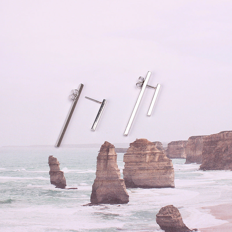 Creative Minimalist Double Line Earrings