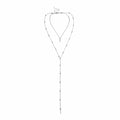 Elegant Moon and Star Pendant Necklace with Pearls