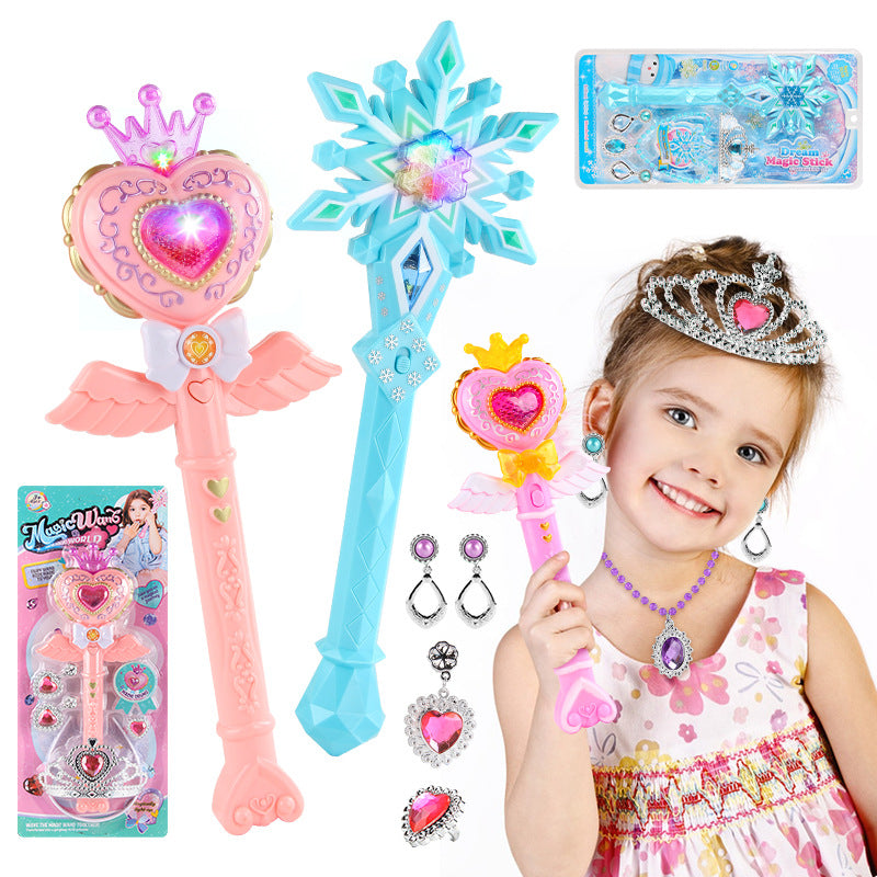 Magic Wand Toy with Light and Music for Girls