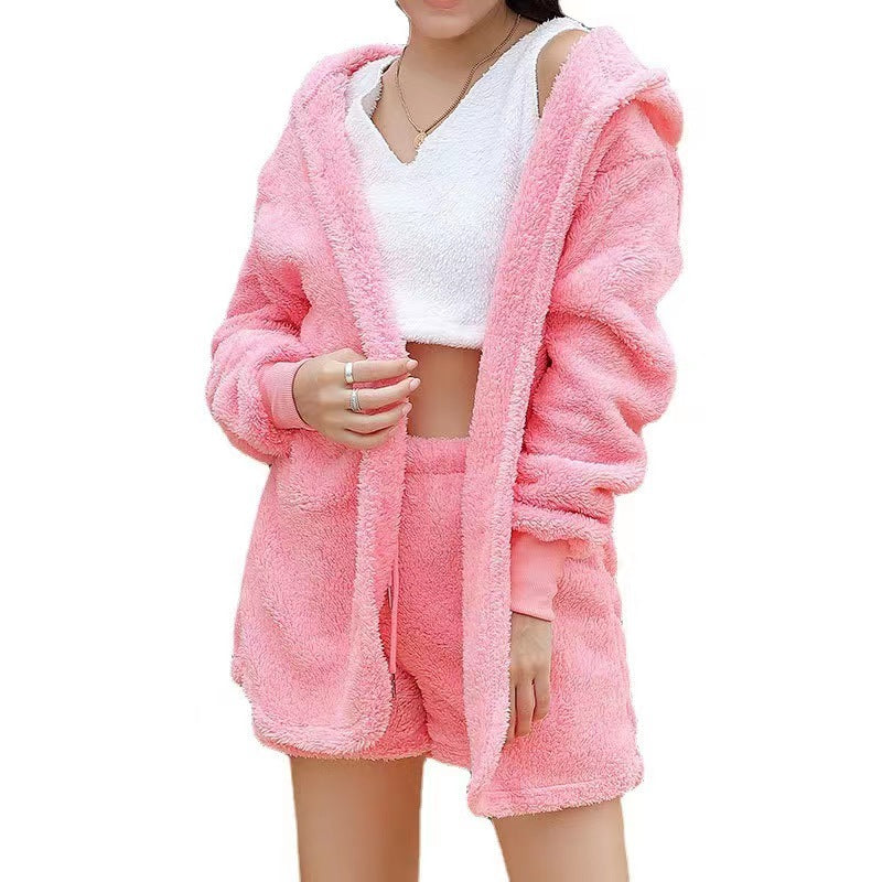 Cozy 3-Piece Women's Autumn Winter Loungewear Set