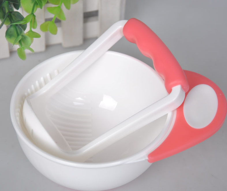 Baby Food Grinder Bowl - Manual Food Processor Tool