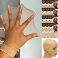 BEEOS Skinlike Real HD Wig Cap for Women 24 Pieces Ultra-thin Invisible Brown Sheer Caps for Lace Front Wig Stretchy Stocking Wig Caps Wholesale