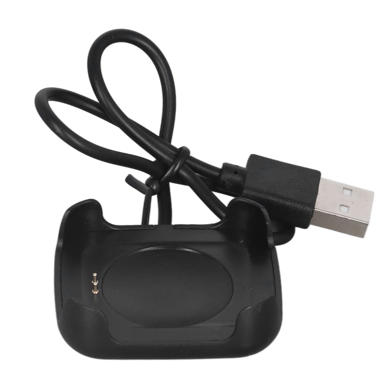 Demeras Smartwatch Charger Stable Charging Wire Smartwatch Charger Holder Lightweight USB Cable Portable Folding Resistant for Smartwatch Accessory