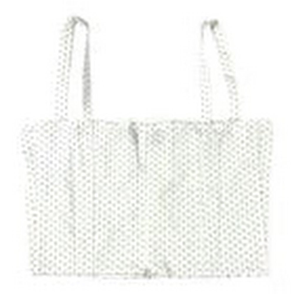 Danielle Bernstein Dot Cropped Tank Top, Size 8