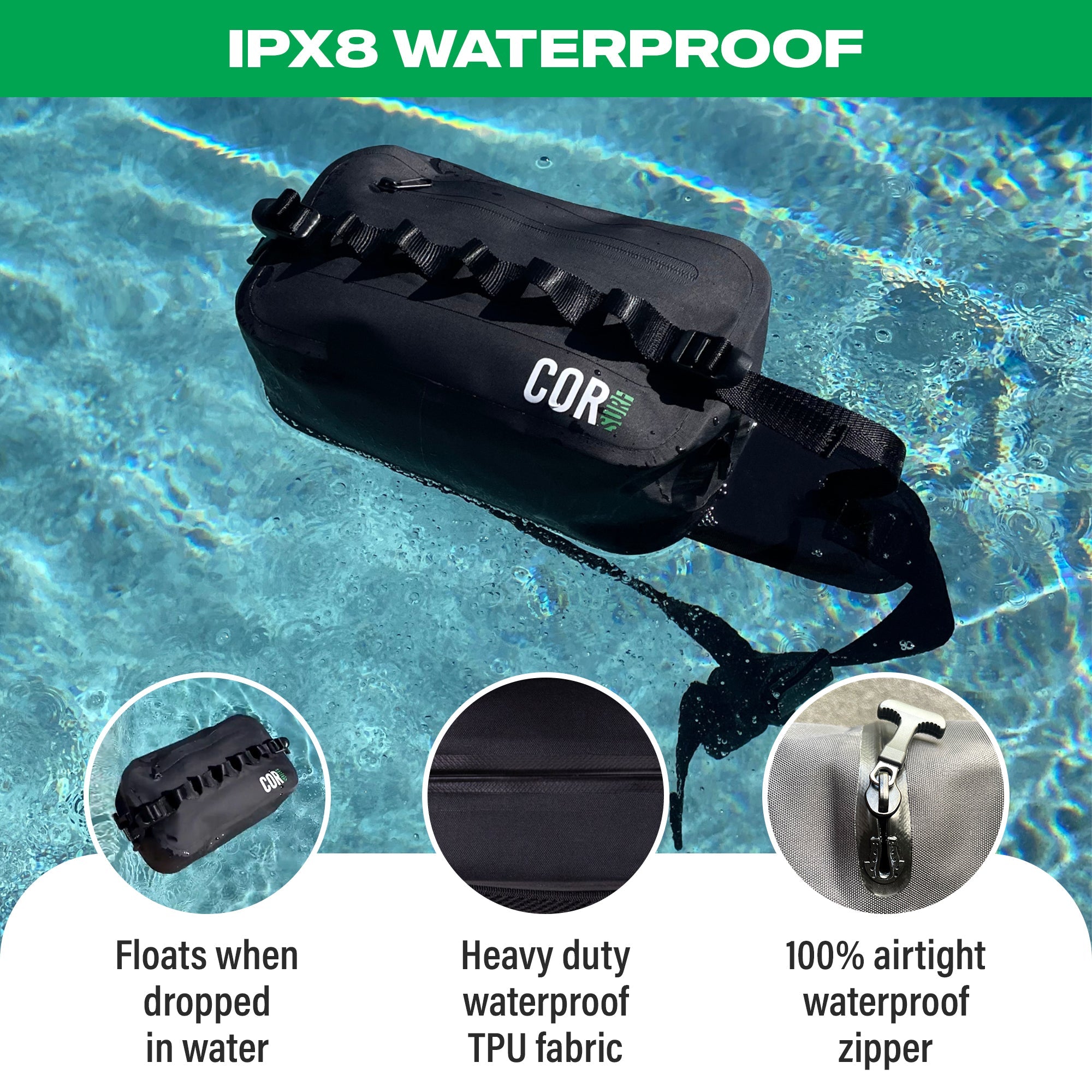 Waterproof Waist Pack 2.5L
