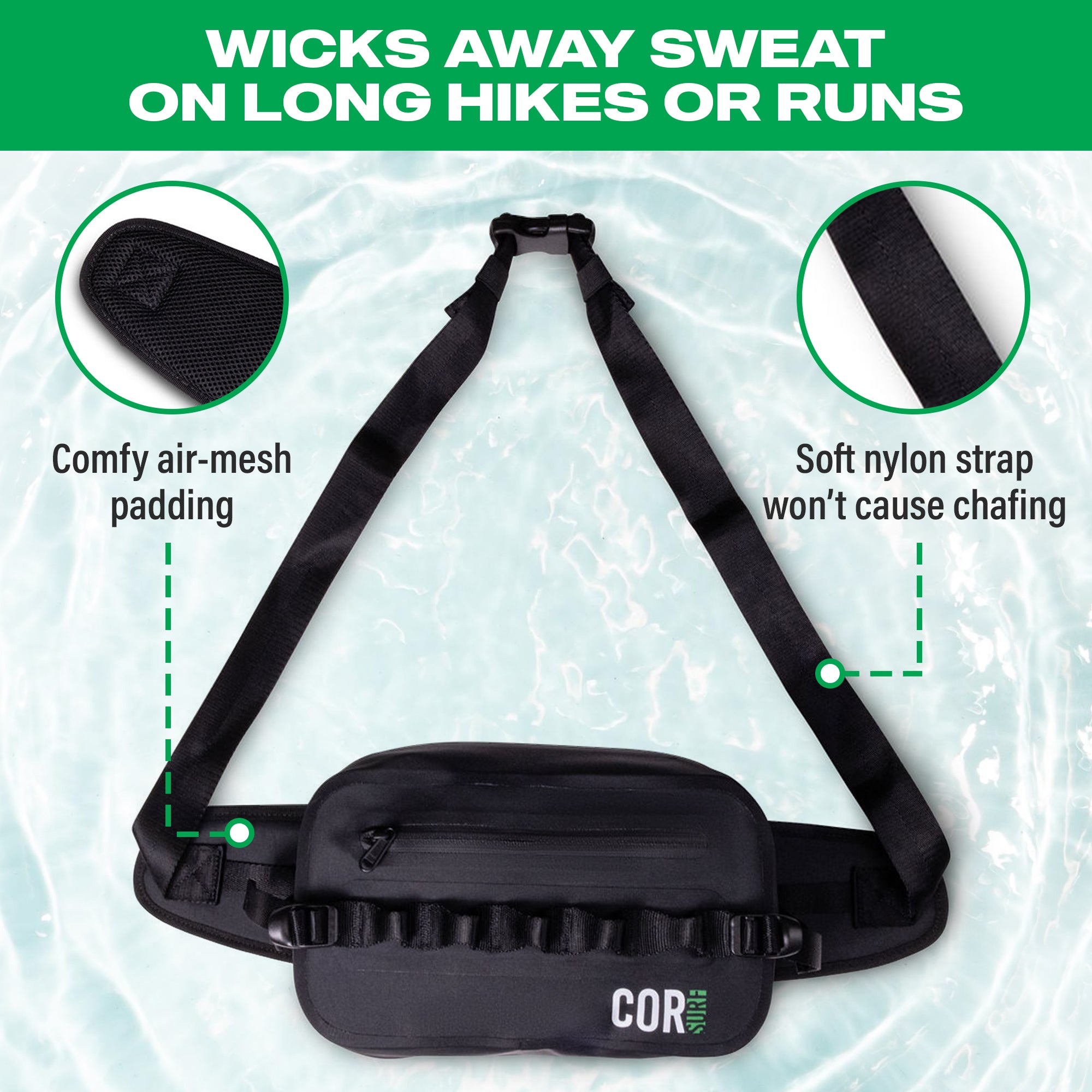Waterproof Waist Pack 2.5L