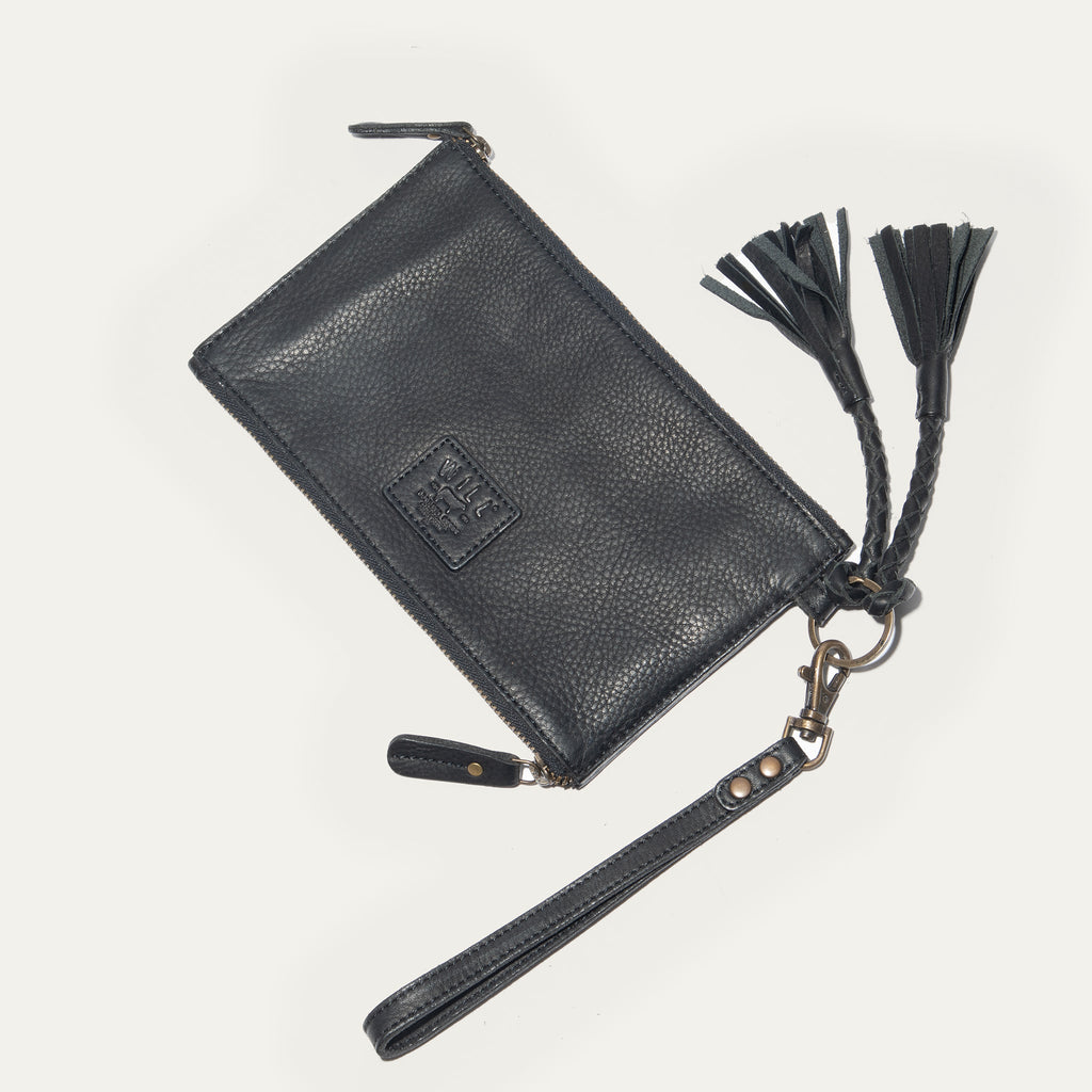 TWO ZIPPER POUCH