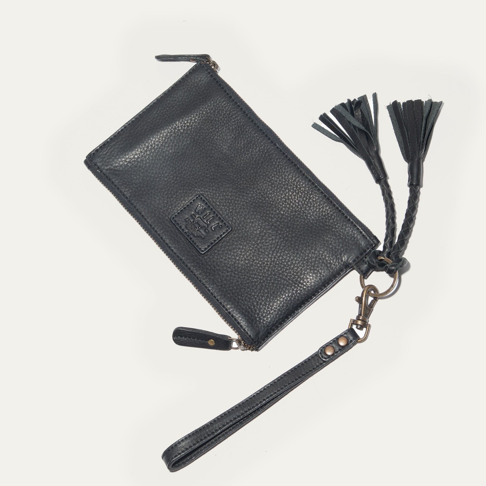 TWO ZIPPER POUCH