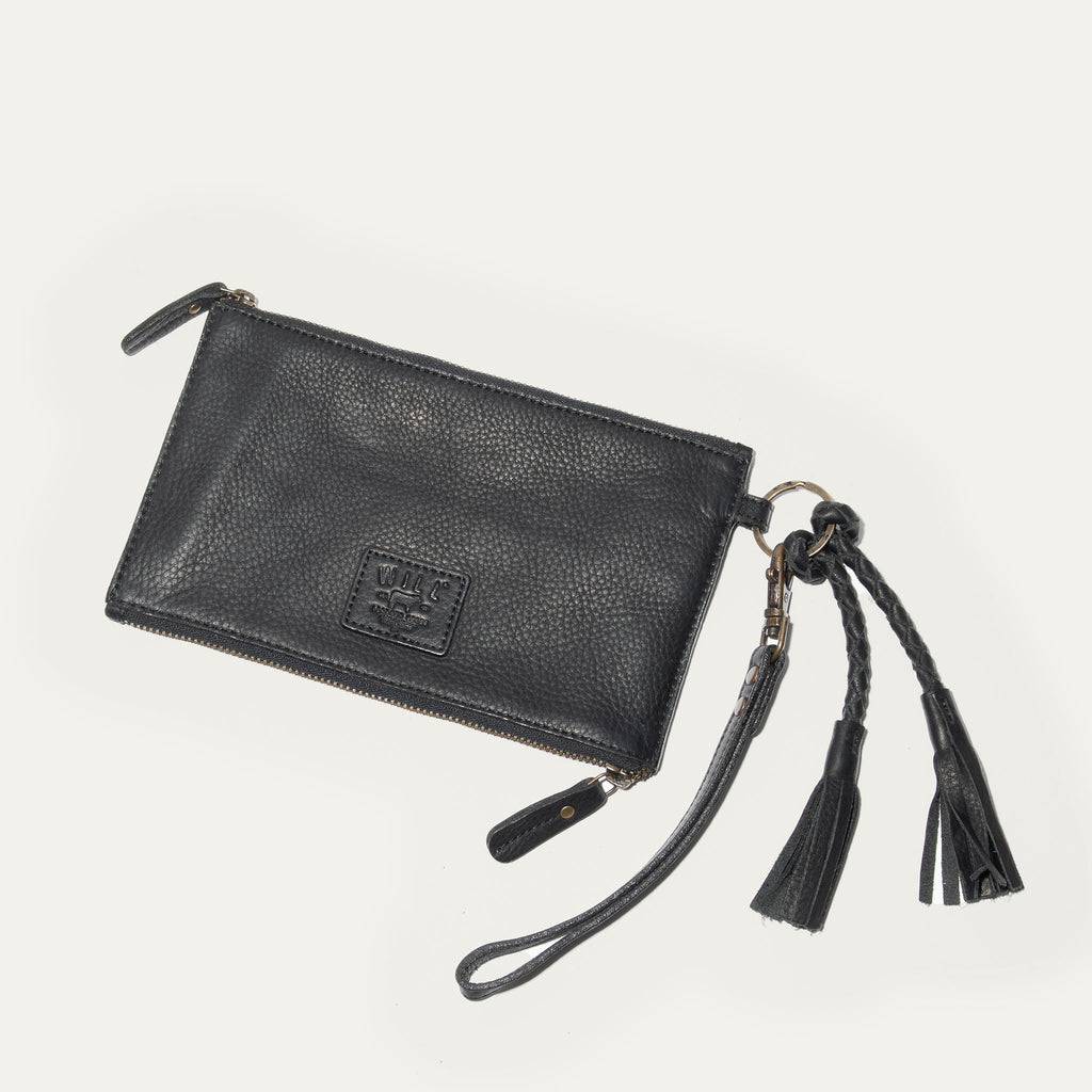 TWO ZIPPER POUCH