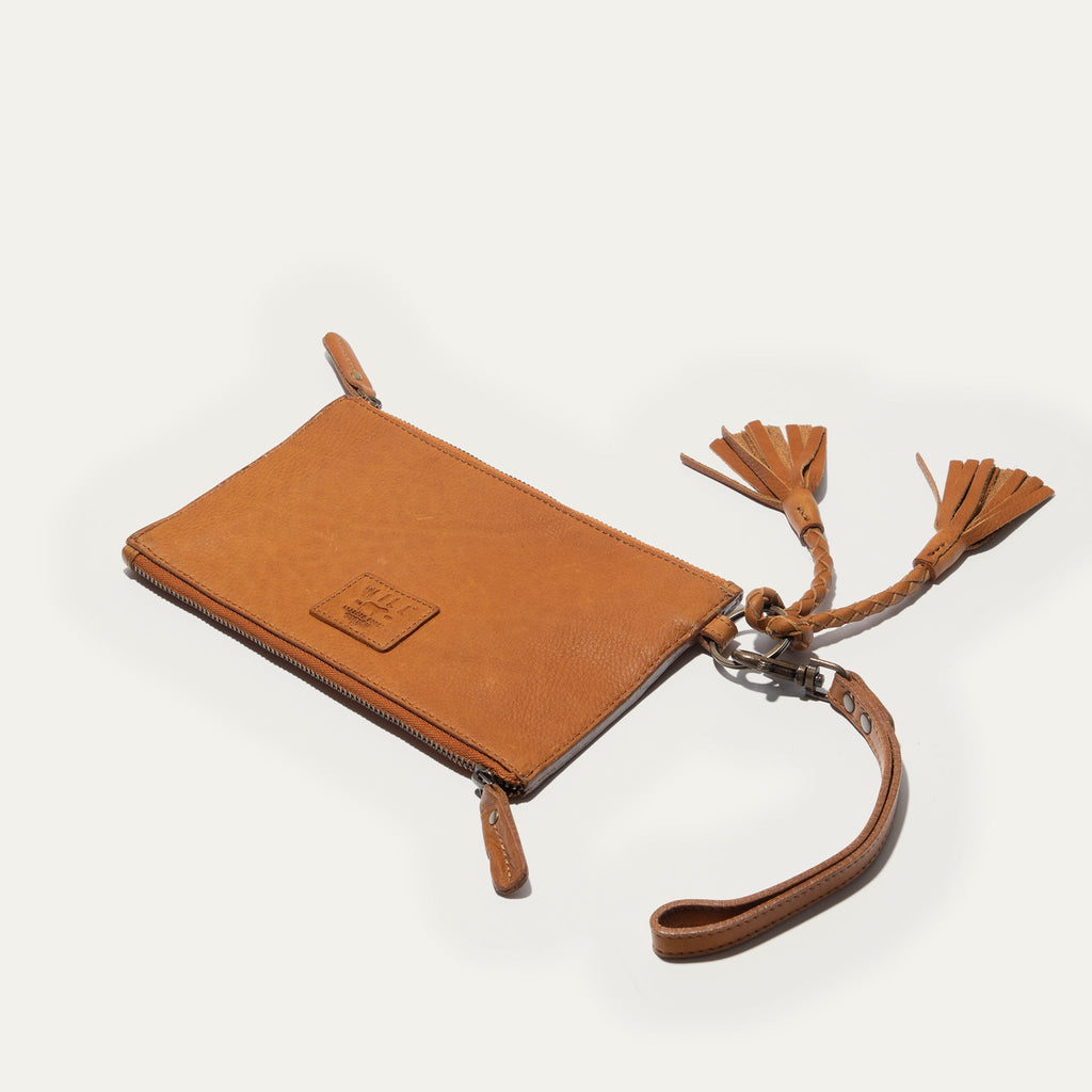 TWO ZIPPER POUCH