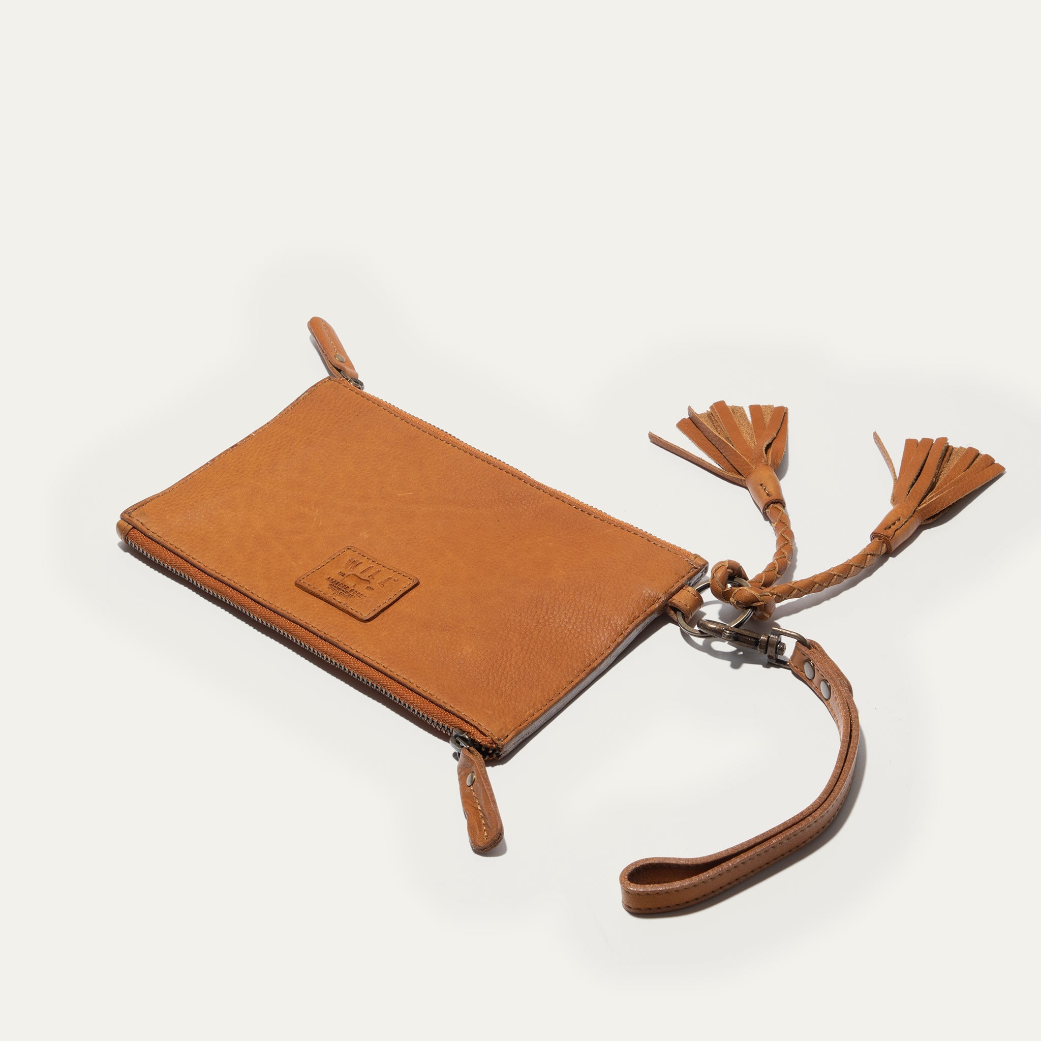 TWO ZIPPER POUCH