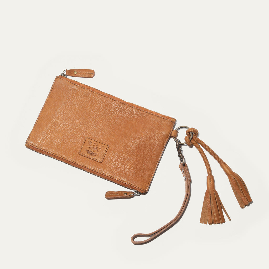 TWO ZIPPER POUCH